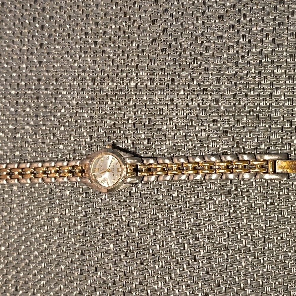 Vintage Armitron Two-Tone Gold and Silver Women's Watch